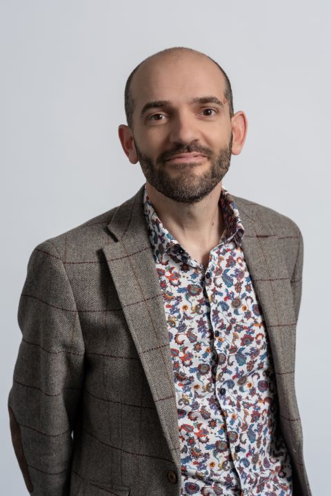 A portrait style photograph of Elliot Woolley